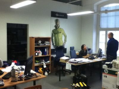 オフィスの中はシンプル