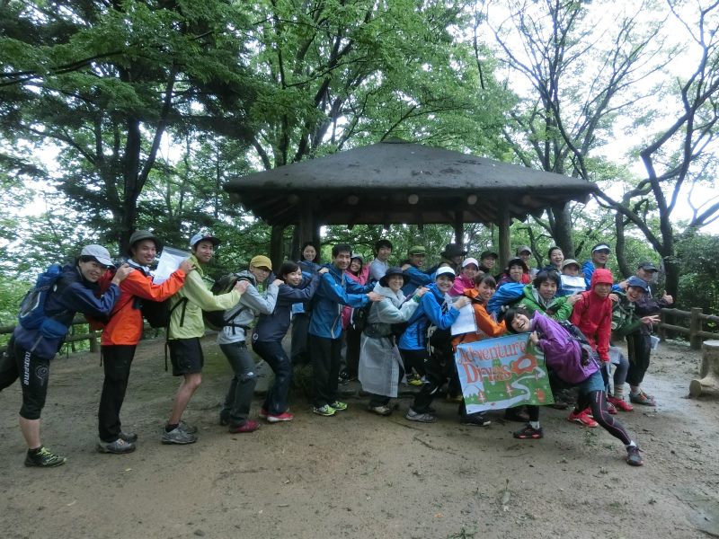 みんなで一緒に写真撮影