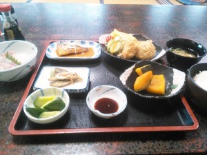 朝海館の食事