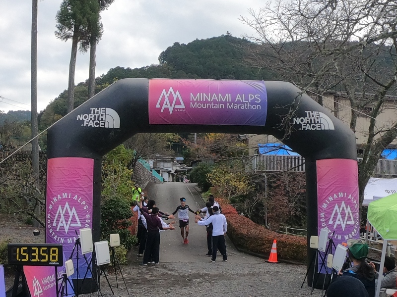 南アルプスマウンテンマラソンに運営協力しました