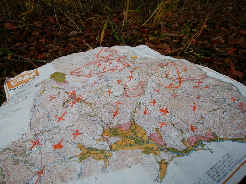 OMM JAPAN 2018の地図作成とコース設定を行いました